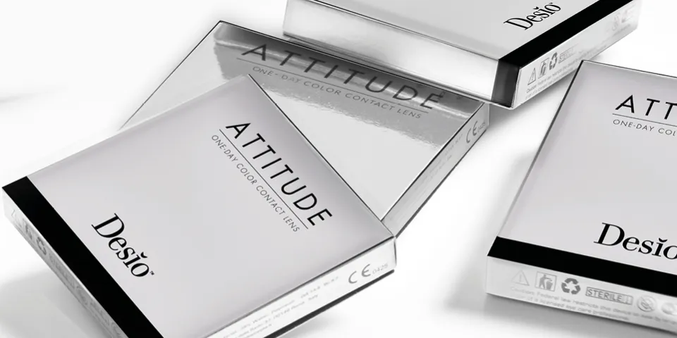 Desio Attitude Daily 2 Tones Contact Lenses Box