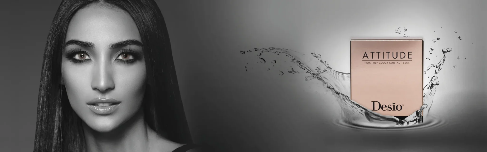 Desio Attitude Monthly 1 Tone contact lenses 4-color pack